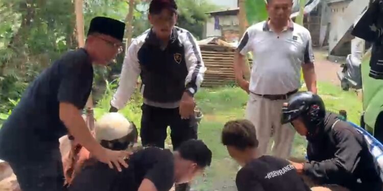 Kapolsek Dramaga Pimpin Langsung Penggerebegan Penjual Tramadol, 2 Tersangka Diamankan Beserta Barang Bukti