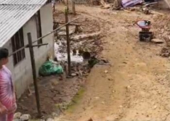 Banjir Dan Longsor Terjang Pamijahan, 56 Rumah Terdampak 2 Rumah Rata Disapu Arus Cianten
