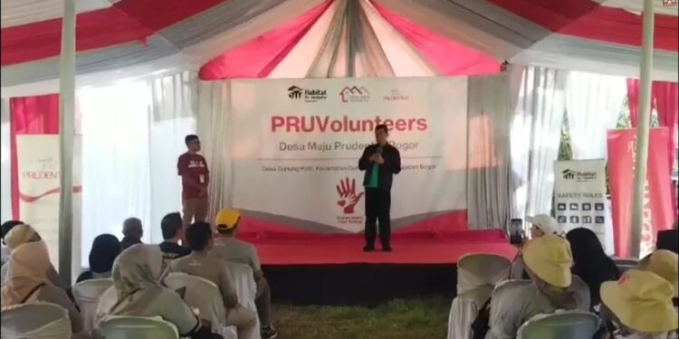 Wujudkan Desa Maju, Pruvolunteers Hadir di Gunung Putri