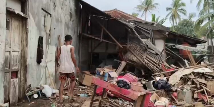 170 Unit Rumah Dari 4 Desa Terdampak Banjir Bandang Cigudeg, 4 Unit Rusak Berat