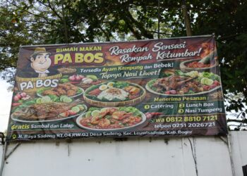 Resto dan Cafe PA BOS Jadi Favorit Wisatawan di Bogor Barat