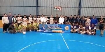 Turnamen Futsal Sambut HJB ke-544, Karang Taruna Tenjo Pererat Silaturahmi Pemuda