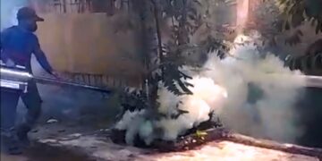 Cegah Wabah DBD, Pemdes Babakan Lakukan Fogging di Wilayah Endemik