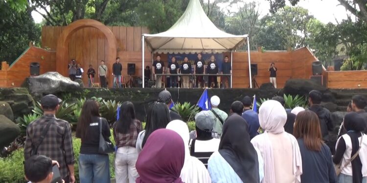 May Day 2026 di Sukabumi Berlangsung Damai, Buruh Pilih Dialog