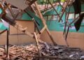 Atap Gedung Sekolah Dasar di Kabupaten Sukabumi Ambruk