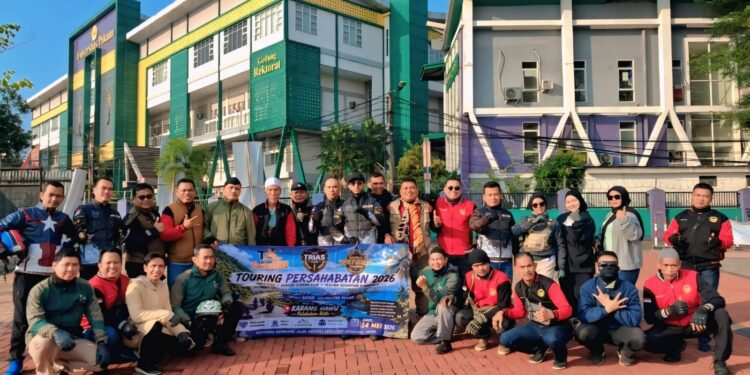 Isi Libur Panjang, TAC, BARKUN dan TRIAS Gelar Touring Menyambangi Pantai, Lewati Jalur Beragam