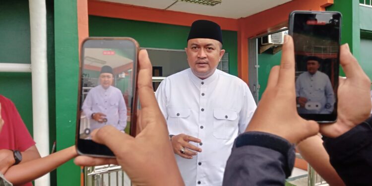Sidak Proyek Alun-alun, Bupati Bogor Rudy Susmanto Optimis Juni Selesai