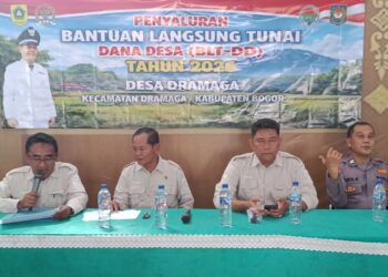 Pemerintah Desa Dramaga Salurkan BLT Dana Desa Rp200 Ribu per Bulan, 66 KPM Terima Rp600 Ribu untuk Triwulan I