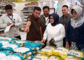 MENYAMBANGI IDUL ADHA, HARGA PANGAN STABIL, STOK BERAS BULOG JABAR CAPAI 780.000 TON