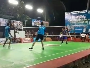 Turnamen Badminton Kapolsek Tenjo Cup, Wadah Silaturahmi dan Kedekatan Polisi-Masyarakat