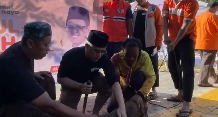DPD PKS Kabupaten Bogor Kurban 6 Ekor Sapi pada Idul Adha 1447 H, Daging Dibagikan ke Kader dan Warga