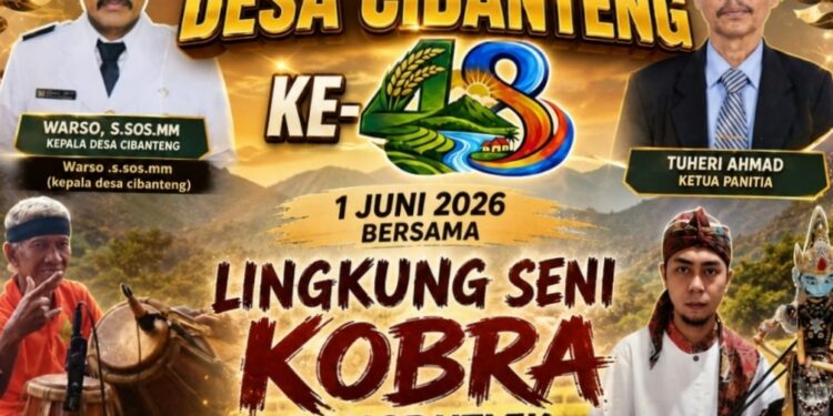 Desa Cibanteng Siap Rayakan Milangkala ke-48, Hadirkan Penampilan Spektakuler Lingkung Seni Kobra