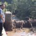 Saluran Bendungan Irigasi Cimarayana Roboh, 40 Hektar Lahan Pertanian dan Budidaya Ikan Terancam Kekeringan