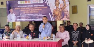 Sinergitas Pemerintah Desa Mekarjaya dan Fakultas Hukum Unpak dalam Mewujudkan Masyarakat Sadar Hukum