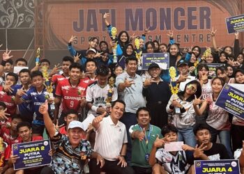 Tim MTs N 4 Kulon Progo & SMP N 3 Samigaluh Juarai Liga Bola Voli Pelajar SMP Kulon Progo 2026