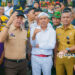 gubernur jabar dedi mulyadi saat tinjau pembangunan jalanalan Saleh Danasasmita bersama walikota dan wakil walikota bogor