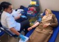 Donor Darah Rangkaian HJB KE-544, Warga Dan Unsur Terkait Bergetak Cepat, Terkumpul 32 Kantong Darah