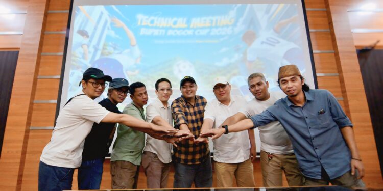 Bupati Bogor Cup Satukan Jurnalis Lintas Organisasi Lewat Mini Soccer