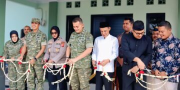 Perkuat Sinergi TNI dan Masyarakat demi Kondusivitas Wilayah Bogor, Danrem 061/SK Resmikan Pos Koramil Tamansari