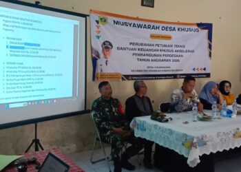 Musyawarah Desa Khusus Bahas Perubahan Teknik Dan Alokasi Dana Akselerasi Pembangunan Perdesaan 2026