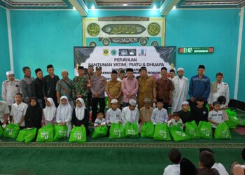 Santunan Yatim Piatu dan Dhuafa di Desa Neglasari, Wujud Kepedulian Warga Meraih Berkah Berbagi