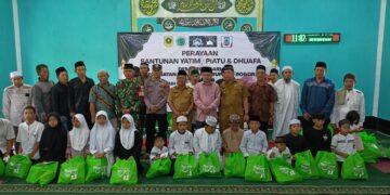 Santunan Yatim Piatu dan Dhuafa di Desa Neglasari, Wujud Kepedulian Warga Meraih Berkah Berbagi