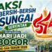 Peringati Hari Lingkungan Hidup dan Hari Jadi Bogor ke-544, Warga Dramaga Gelar Aksi Bersih Sungai Serentak
