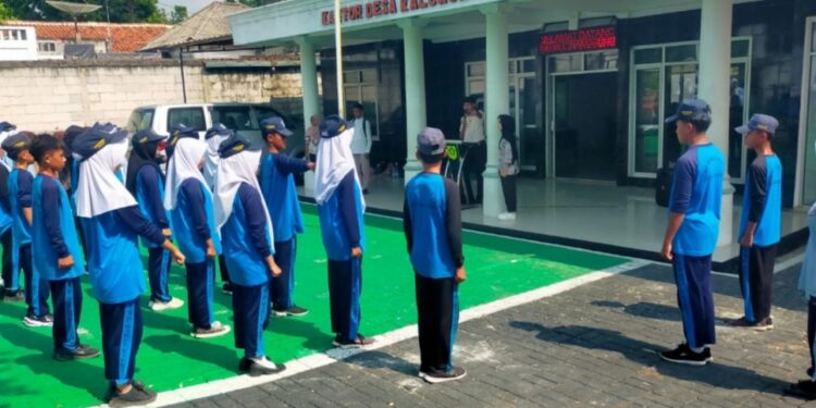 Pemdes Kalongliud Gelar Seleksi Paskibra, Libatkan Empat SLTP dan Purna Paskibra