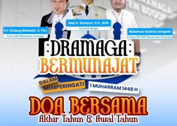 KNPI dan Forkopimcam Dramaga Gelar ” Dramaga Bermunajat ” Meriahkan Tahun Baru Islam 1448 Hijriah
