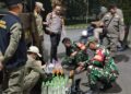 Patroli KRYD 3 Pilar Dramaga Amankan Ratusan Botol Minuman Keras