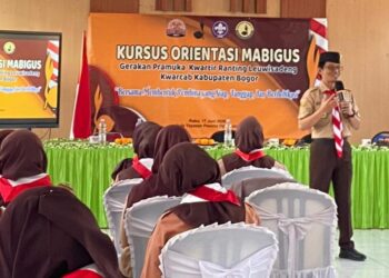 Yayasan Pesona Dywantara Leuwisadeng Jadi Lokasi Strategis Kursus Orientasi Mabigus Kwarran Leuwisadeng