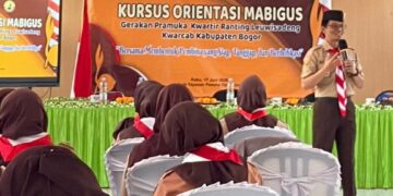 Yayasan Pesona Dywantara Leuwisadeng Jadi Lokasi Strategis Kursus Orientasi Mabigus Kwarran Leuwisadeng