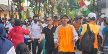 Semarak HJB ke-544, Warga Dian Asri 2 Gelar Jalan Sehat dan Pemberdayaan UMKM