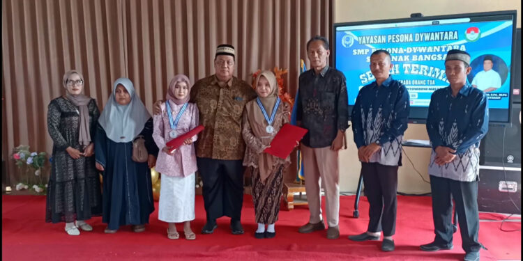 SMP Pesona Dywantara Lepas Siswa Kelas IX, Siapkan Generasi Emas 2045