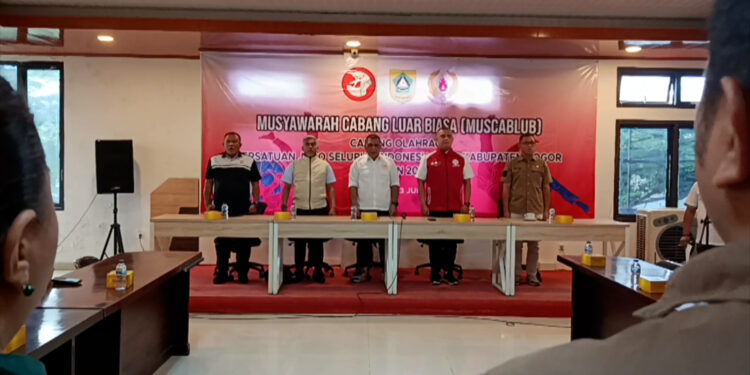 Yanto Pradipta Pimpin PJSI Kabupaten Bogor Periode 2026-2030