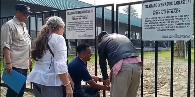Sengketa Lahan 4,1 Hektare di Cijeruk Bogor Kembali Mencuat, Akses Lokasi Digembok