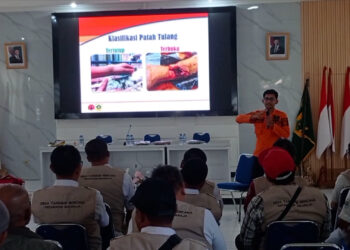 Ratusan Relawan Destana Sukaraja Ikuti Pelatihan Penanggulangan Bencana