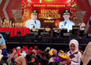 PDBI Kabupaten Bogor Gelar Kejuaraan Marching Band Pelajar di Pakansari
