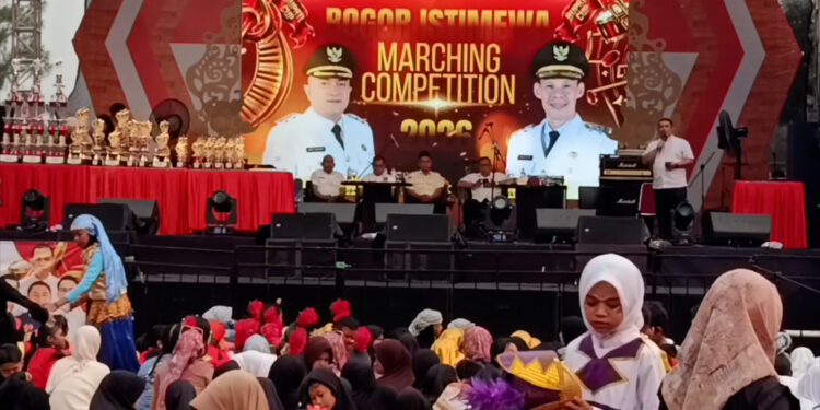 PDBI Kabupaten Bogor Gelar Kejuaraan Marching Band Pelajar di Pakansari