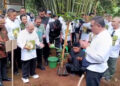 Menteri LH Canangkan Gerakan Nasional Penanaman Bambu di Cibinong
