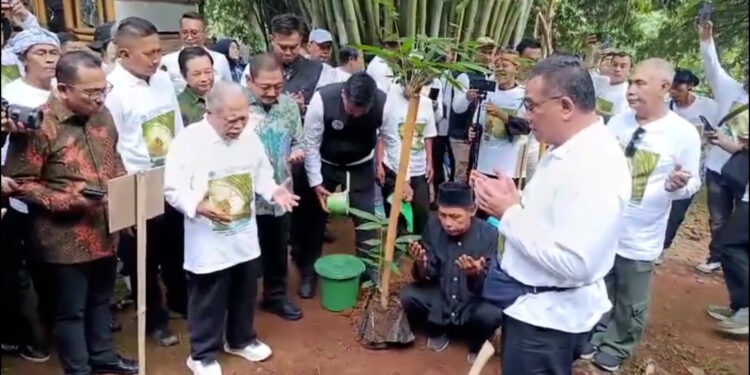 Menteri LH Canangkan Gerakan Nasional Penanaman Bambu di Cibinong