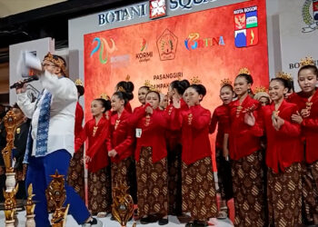 Rampak Sekar Meriahkan Puncak Hari Jadi Bogor ke-544