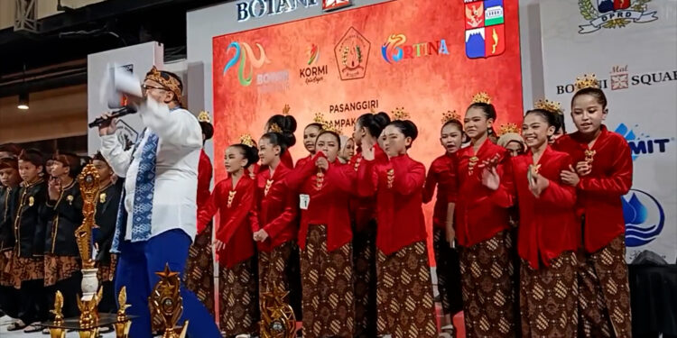 Rampak Sekar Meriahkan Puncak Hari Jadi Bogor ke-544