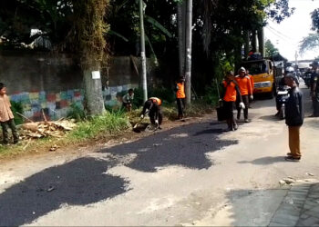 Pemkot Bogor Aspal Jalan Lingkungan di Harjasari untuk Tingkatkan Kenyamanan Warga