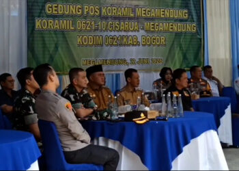 Kodim 0621 Resmikan Pos Koramil Megamendung, Perkuat Pelayanan dan Pembinaan Teritorial