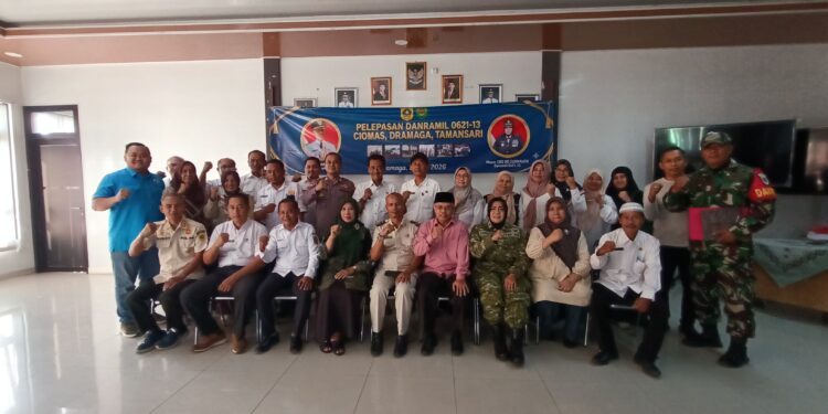 Selama 4 Tahun Mengabdi Di Dramaga,Danramil 0621-13 Mayor CKE (K) Zurnalita Bersyukur Sinergi Terjalin Erat, Berharap Wilayah Semakin Solid dan Menjadi Contoh