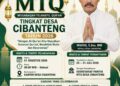 MTQ Tingkat Desa Cibanteng Tahun 2026 Siap Digelar, Cetak Generasi Qur’ani Berakhlak Mulia