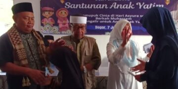 Majelis Ta’lim Al Hidayah Desa Ciherang, Ajang Pengajian Selasa Khusus Dibalut Kebersamaan Anak Yatim
