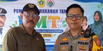 Kapolsek Ciampea Bersama Kades Cibanteng Himbau Warga Cegah Tawuran,Miras, dan Narkoba Demi Kamtibmas