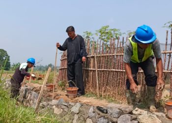 Perbaikan Saluran Irigasi Leuwilbaimin, 30 Hektar Lahan Pertanian Girimulya Terbebas dari Ancaman Kekeringan